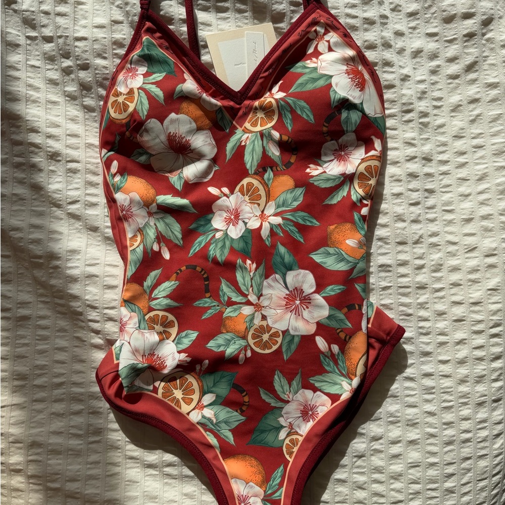 Visual Mood Leda Reversible Women's One Piece Swimsuit